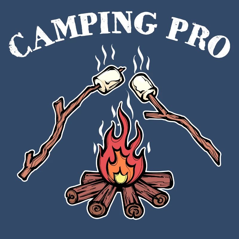 Déclaration de camping Camping Camping Feu de camp Camping