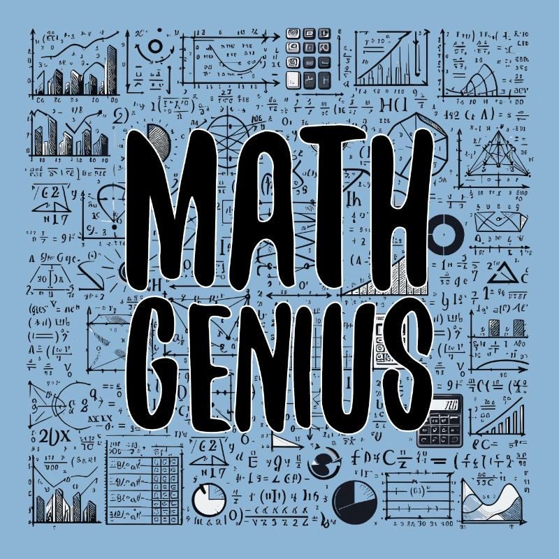 Math Genius Math Genius Math cadeau