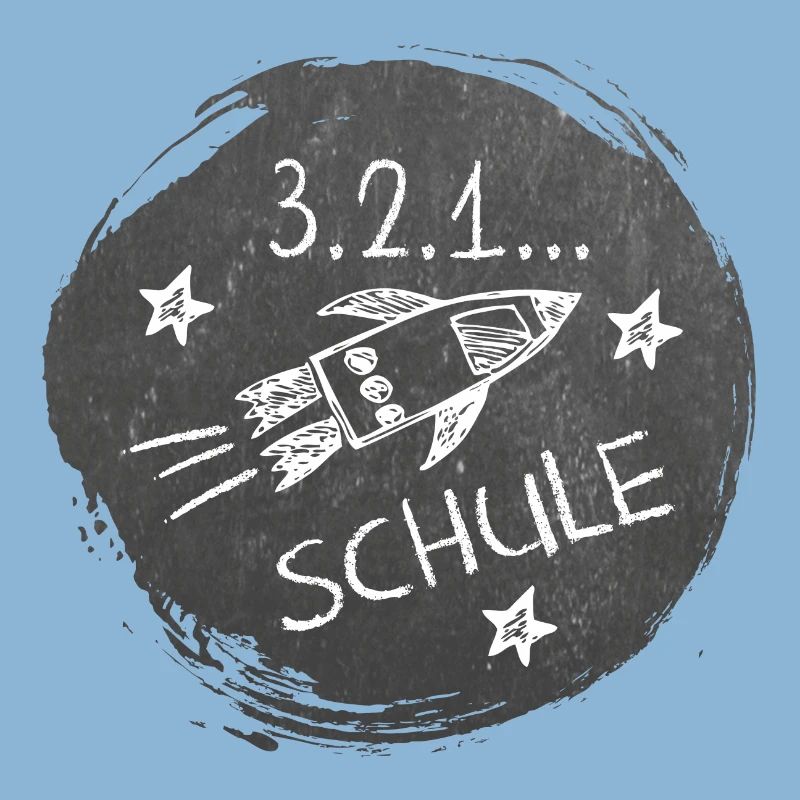 Schulstart - 3-2-1-Schule | Rakete Tafeloptik