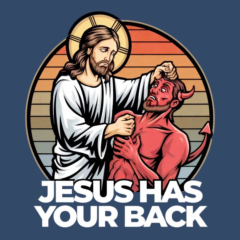 Jésus vous soutient comme une source d’inspiration