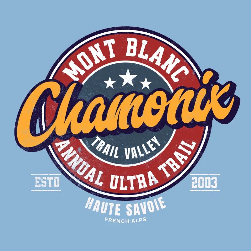 Mont Blanc Ultra Trail Chamonix Trail Patch