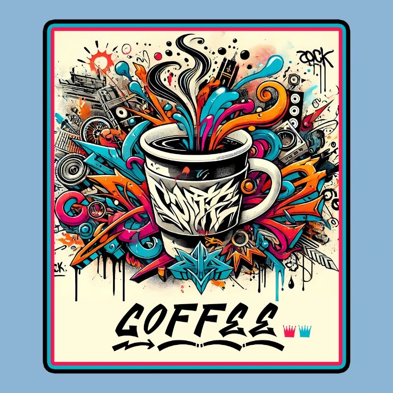 Coffee Graffiti Explosion