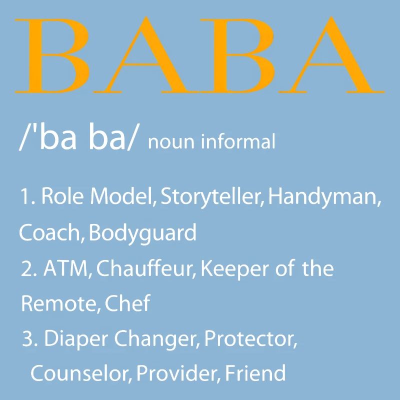 Baba Definition Turkish Father Design