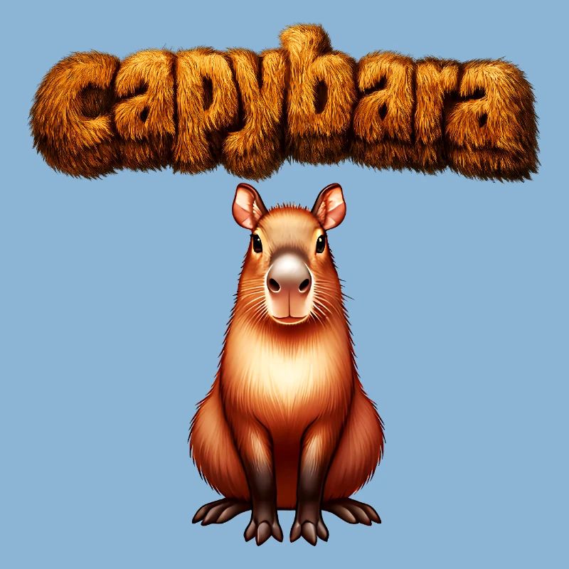 Hairy Capybara Artwork