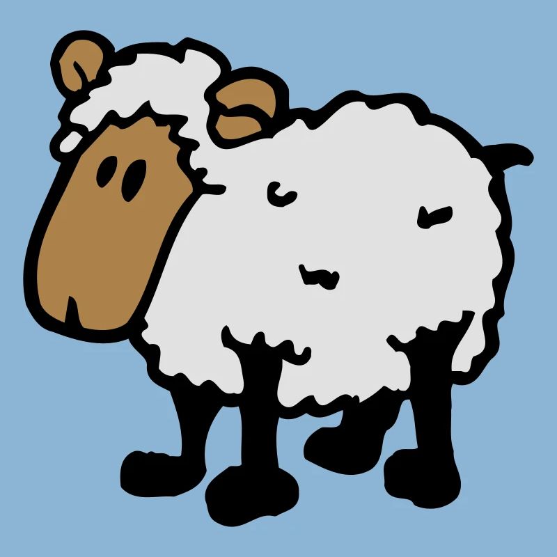 cool comic sheep funny sheep