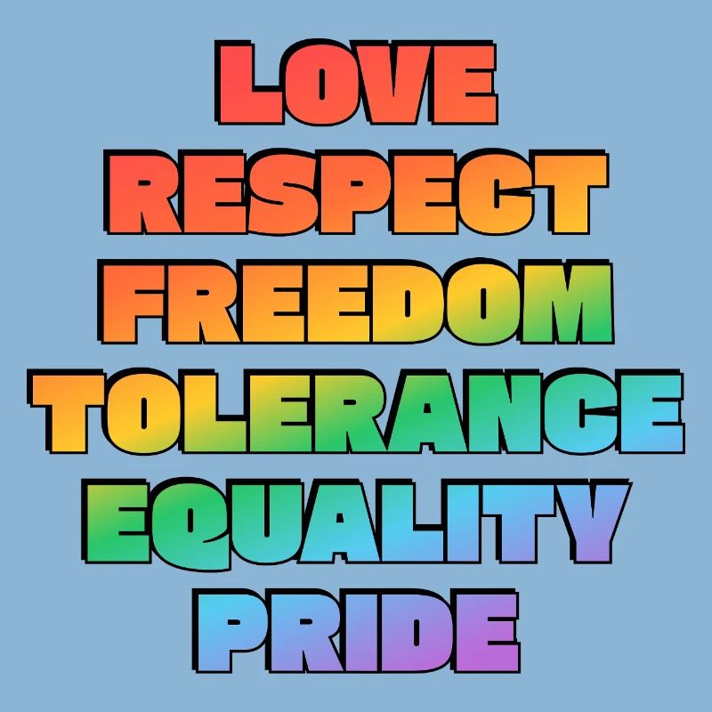 Rainbow Pride Values