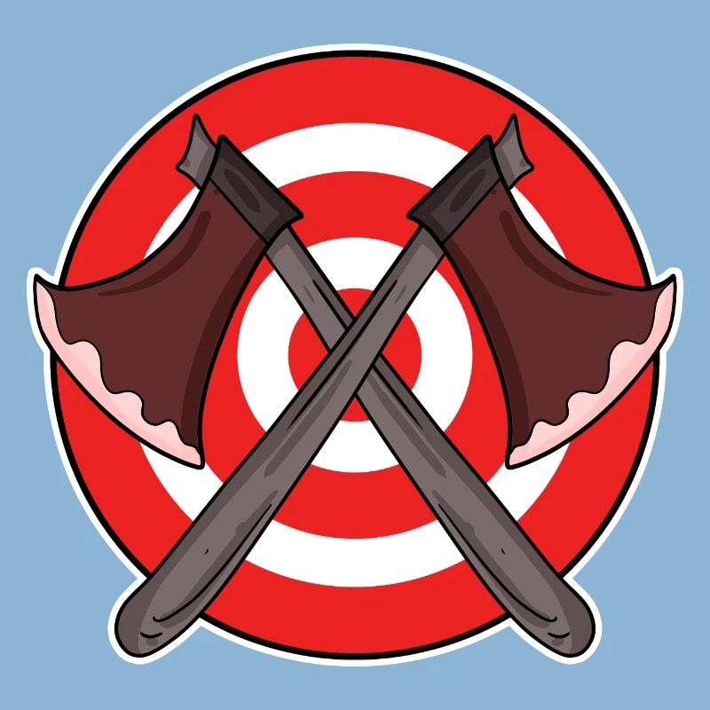 Axe Thrower Target Axe Throw Gift