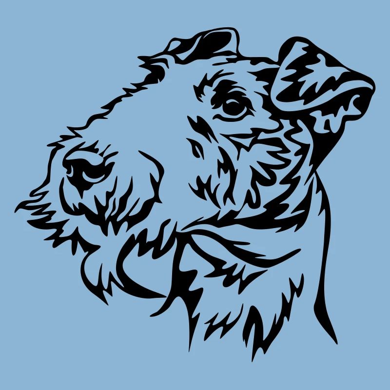 Foxterrier Kopf