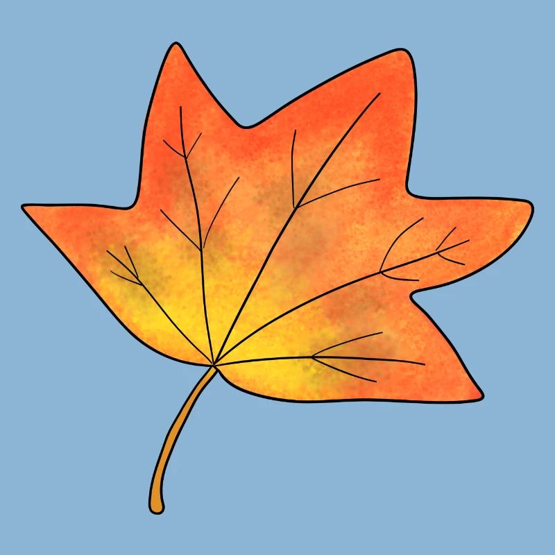 Autumn Leaf Maple Leaf