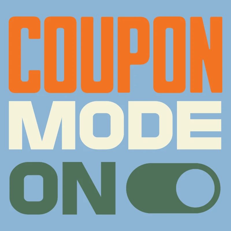 Coupon Mode On – Bargain Hunter Retro Design