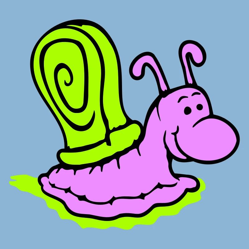 Snail Slime Trail Cute Cute Happy Cool