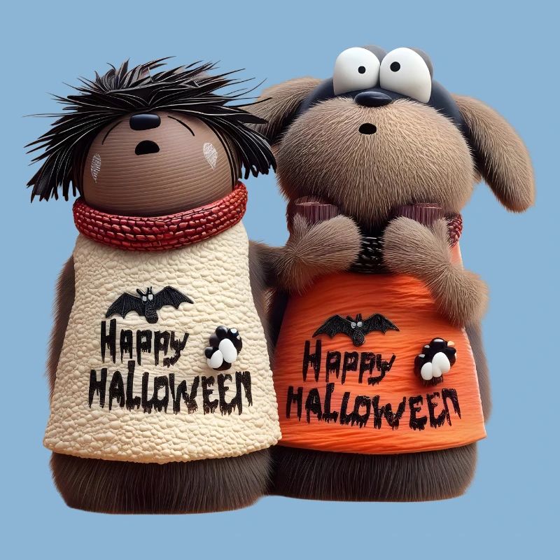 Double Spooky Trouble – Funny Halloween Wooligans