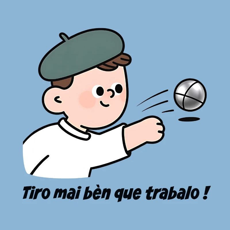 As a pétanque player, I shoot better than I work