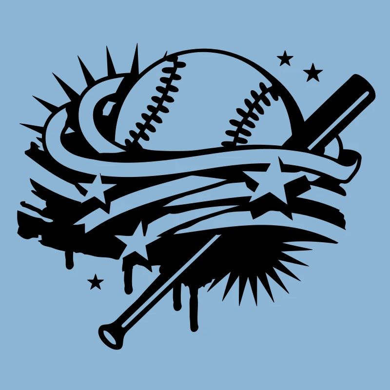 Une balle de baseball et une batte de base-ball
