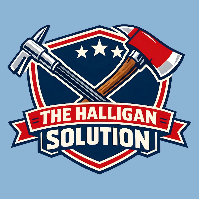 Halligan Solution Shield Graphic