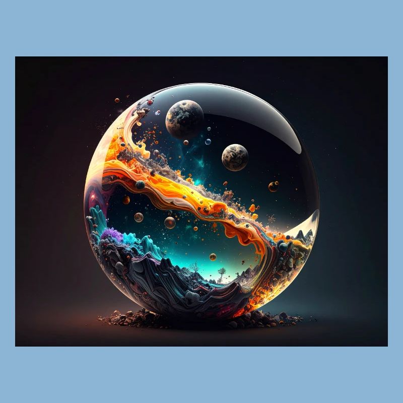 Galactic Universe Globe