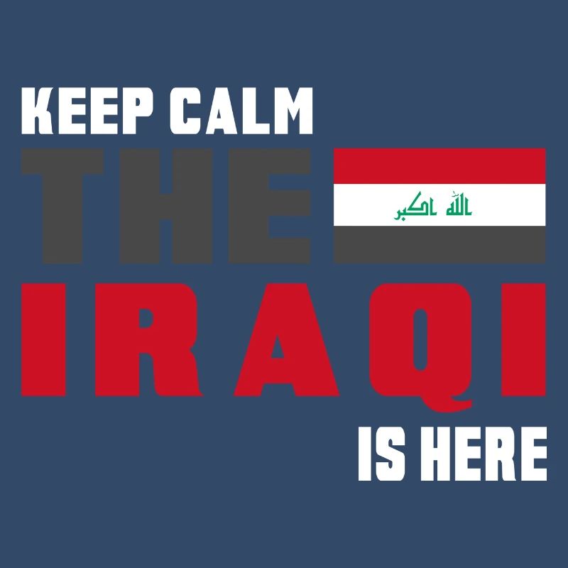 Drapeau Irak Keep Calm