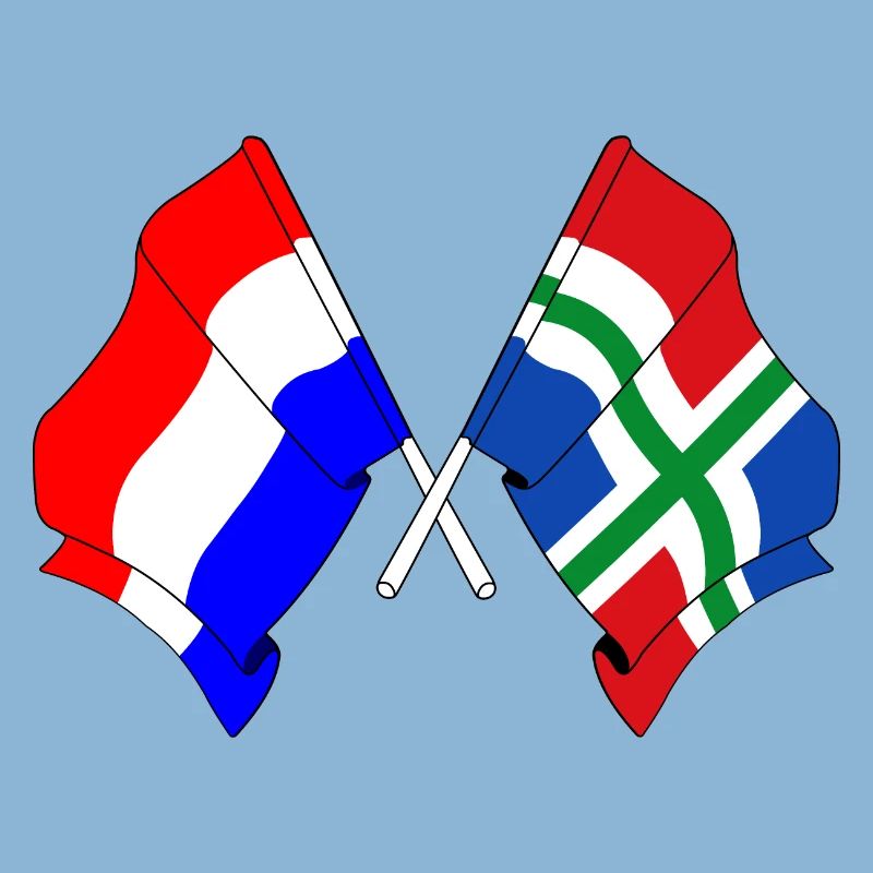 Drapeau Pays-Bas, Groningue