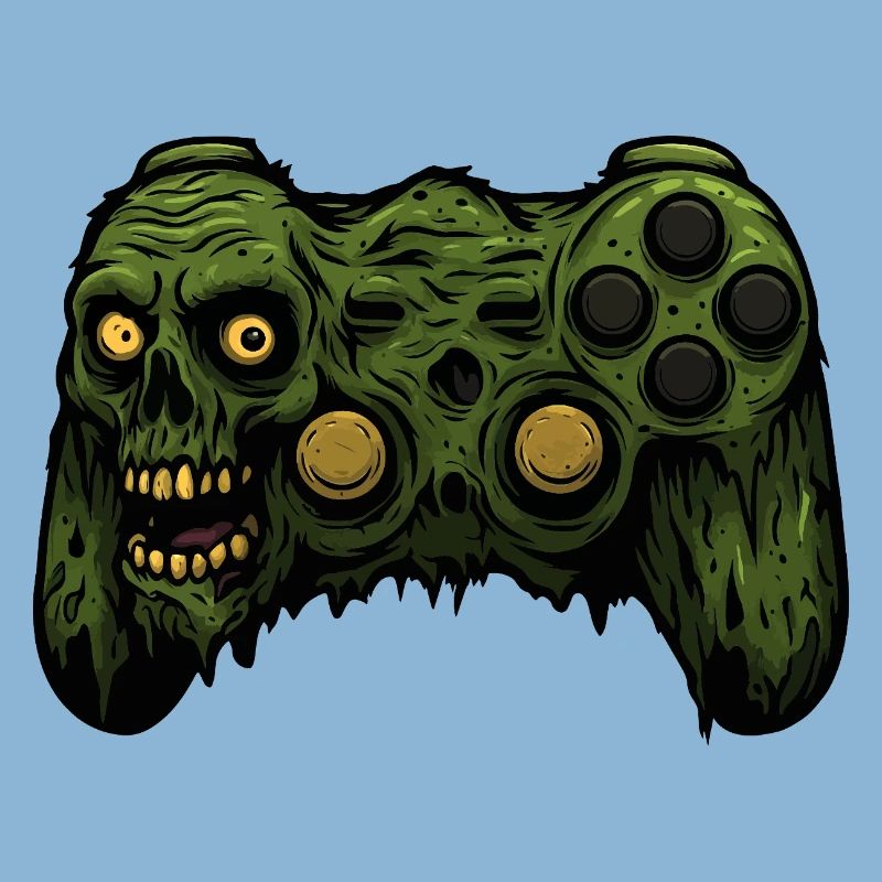 Zombie Controller Grunge Tee