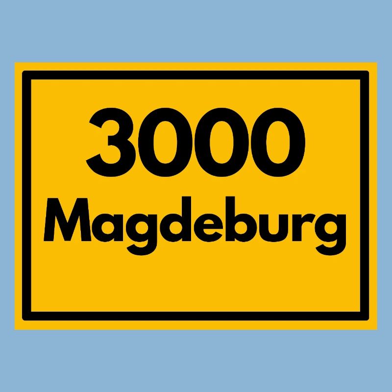 OLD POSTCODE POSTCODE RETRO 3000 MAGDEBURG OSTEN