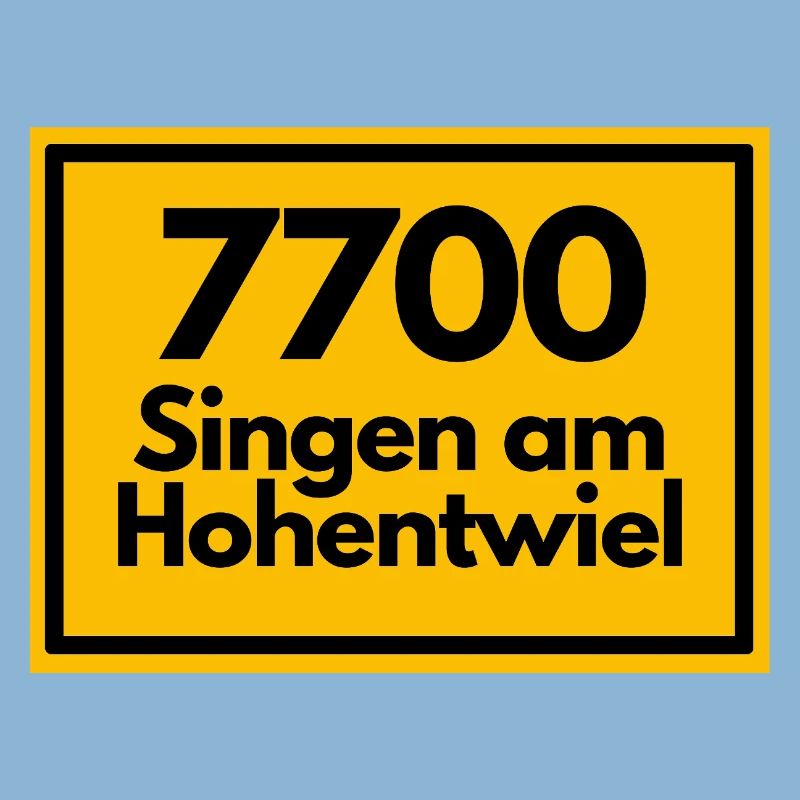 OLD POSTCODE ZIP CODE 7700 SINGEN AM HOHENTWIEL