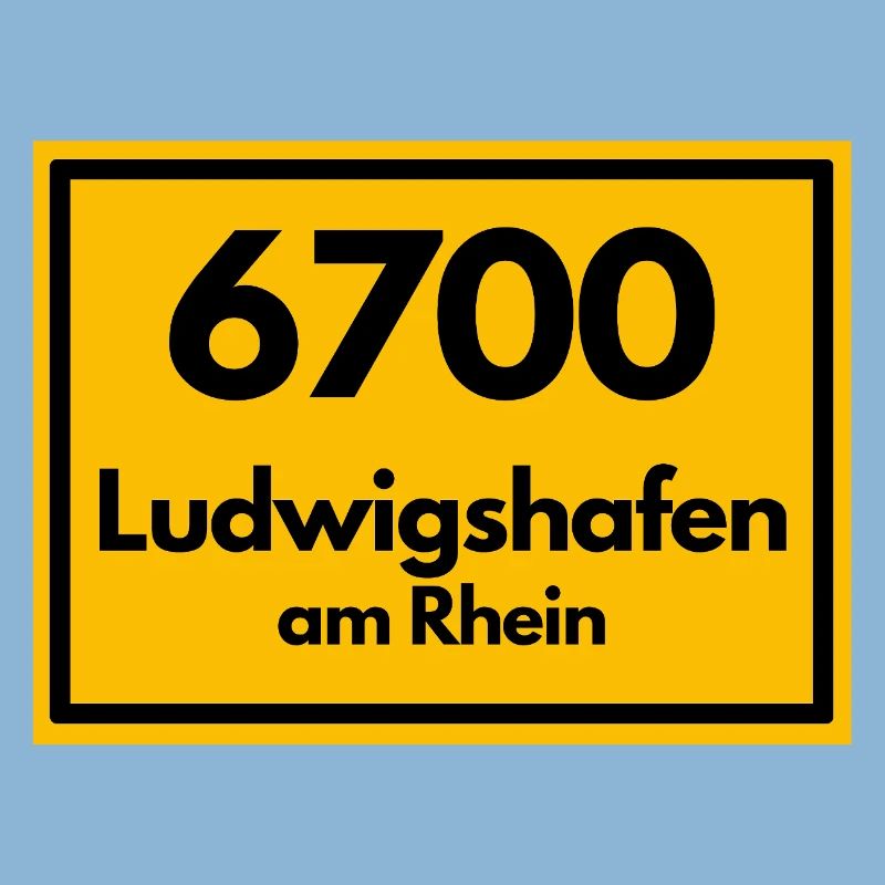 OLD POSTCODE POSTCODE RETRO 6700 LUDWIGSHAFEN