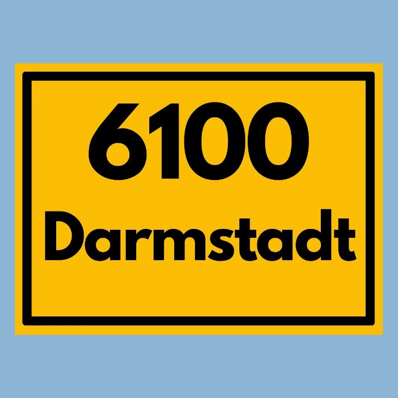 OLD POSTCODE POSTCODE RETRO 6100 DARMSTADT HESSEN
