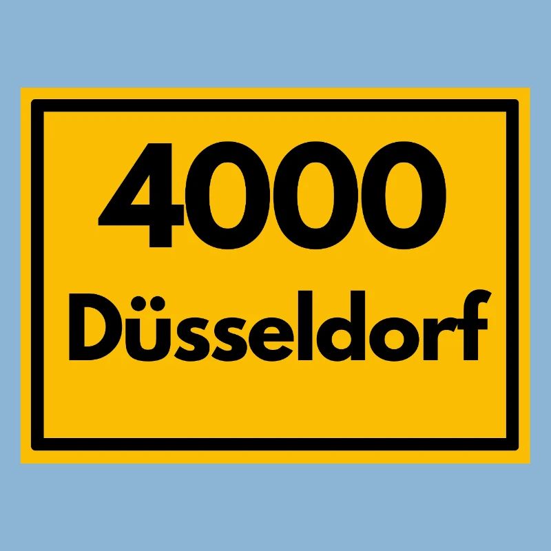 ANCIEN CODE POSTAL RETRO 4000 DÜSSELDORF - ANCIEN