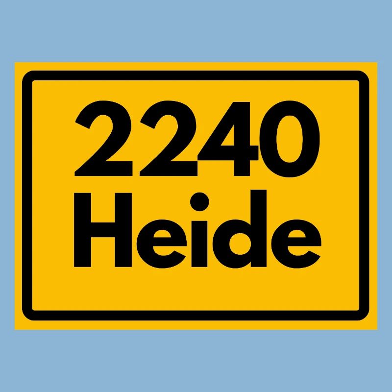 OLD POSTCODE POSTCODE RETRO 2240 HEIDE MARSHENLAND