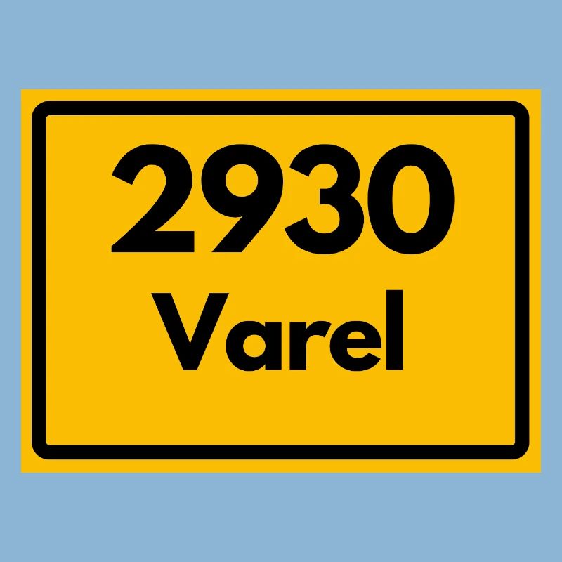 OLD POSTCODE POSTCODE RETRO 2930 VAREL MEER & MÜHLE