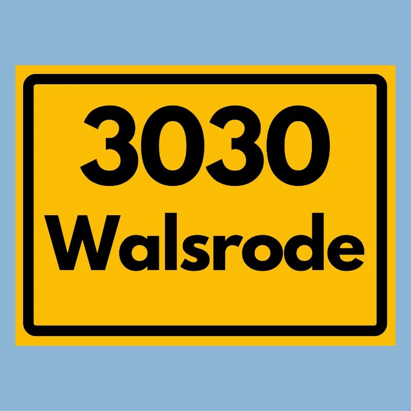 OLD POSTCODE POSTCODE RETRO 3030 WALSRODE VOGELW.