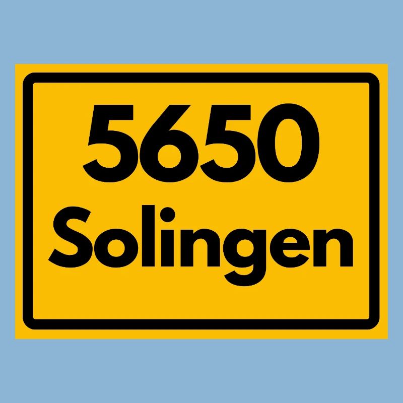 ANCIEN CODE POSTAL RETRO 5650 SOLINGEN