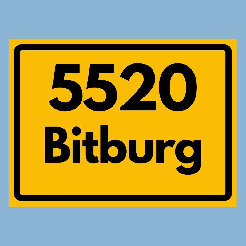 ANCIEN CODE POSTAL RETRO 5520 BITBURG