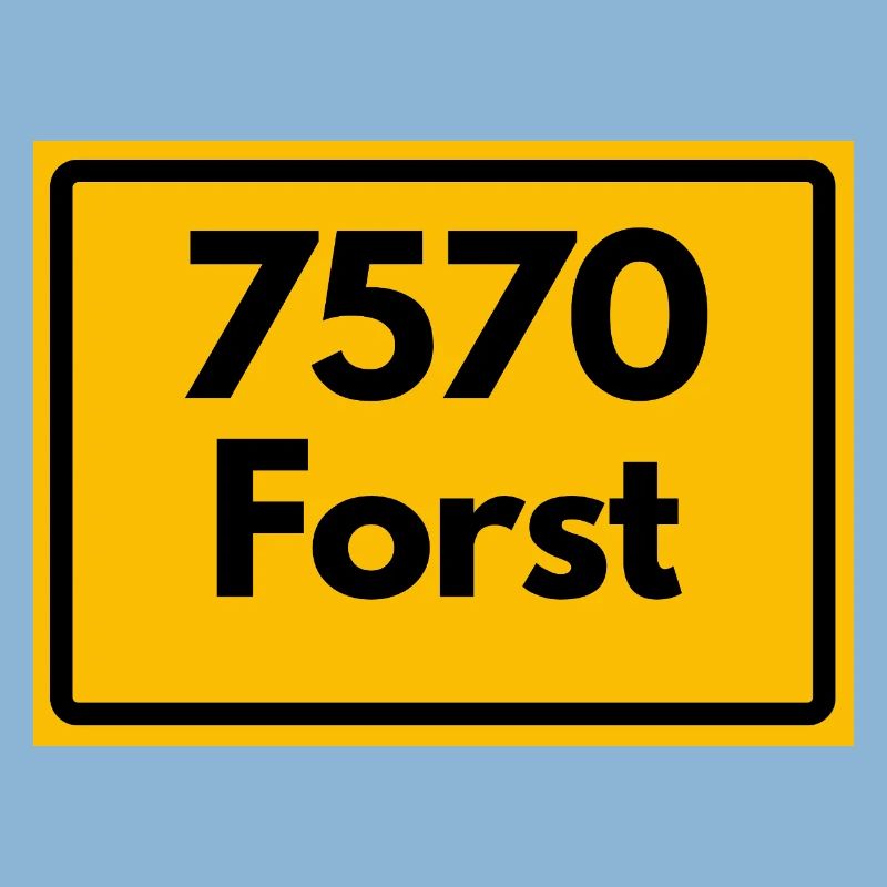 OLD POSTCODE POSTCODE RETRO 7570 FORST
