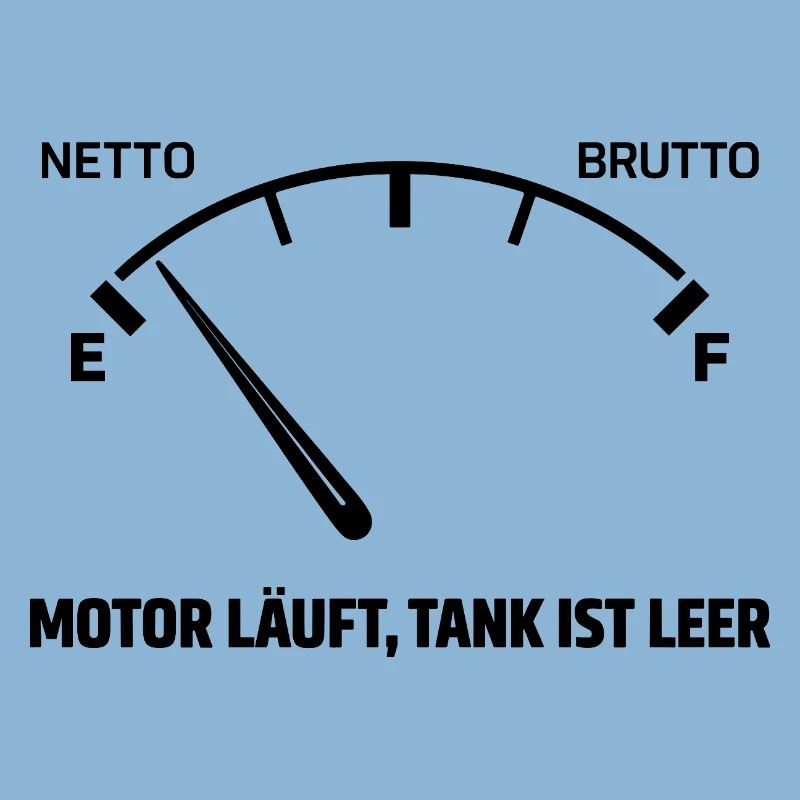 Engine runs tank empty