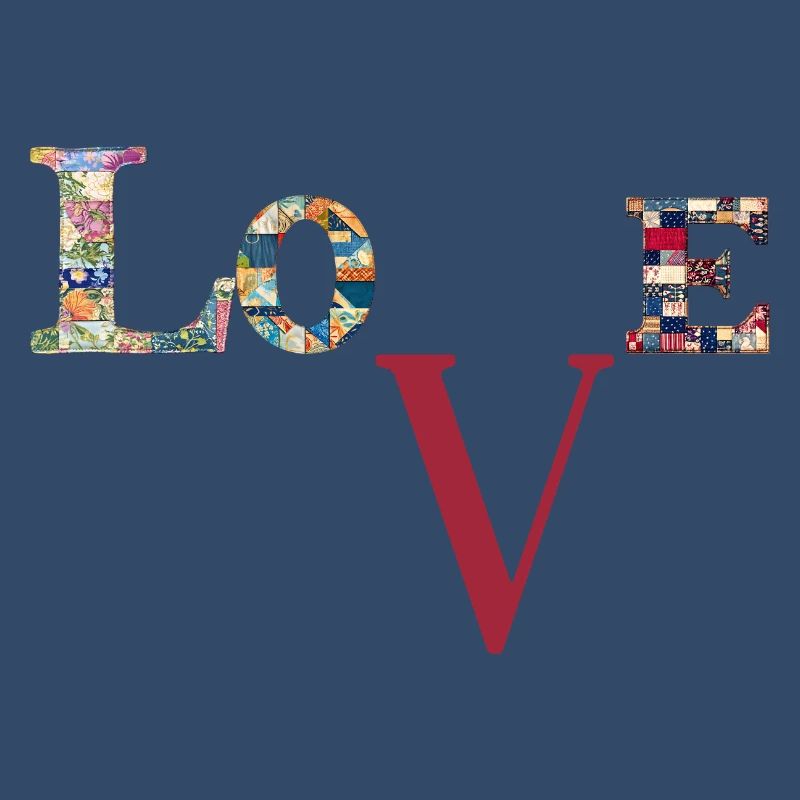 J’adore la typographie patchwork