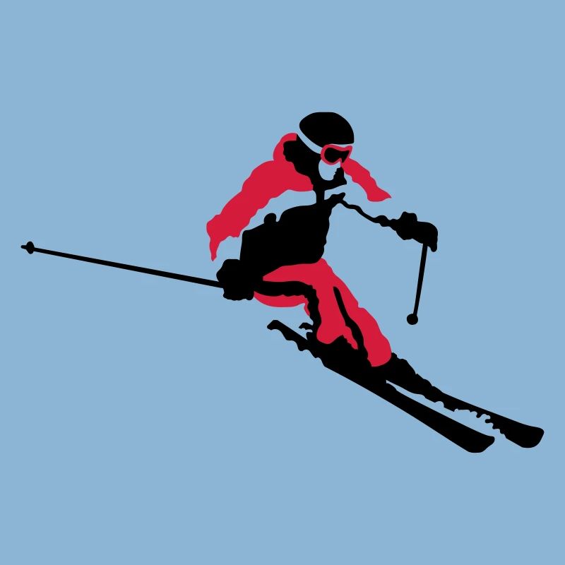skiing