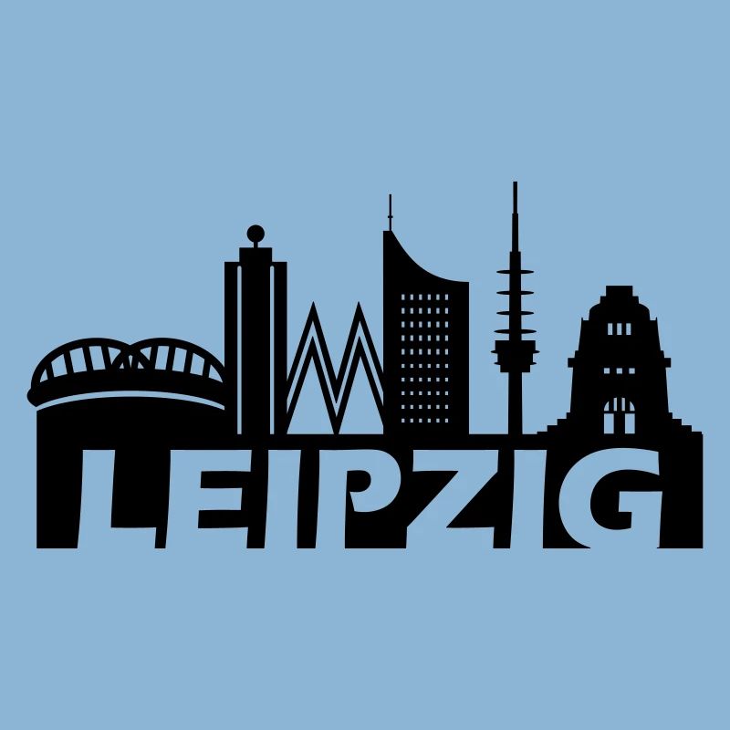 Leipzig skyline