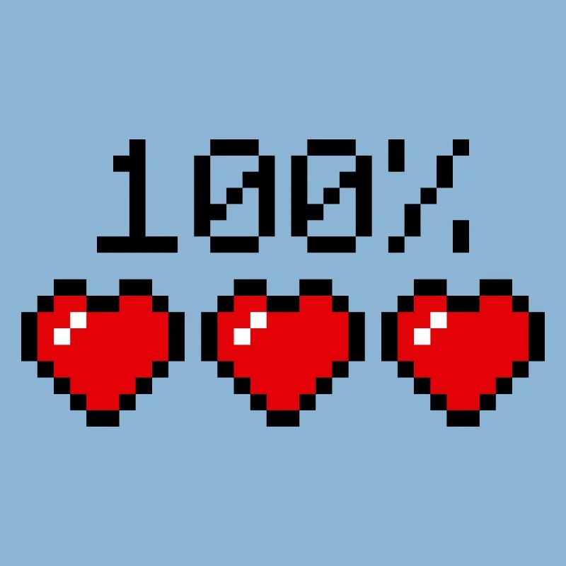 Hundertprozent Statement Partner oder Sportler