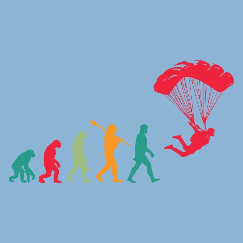 Parachute Evolution Parachutist
