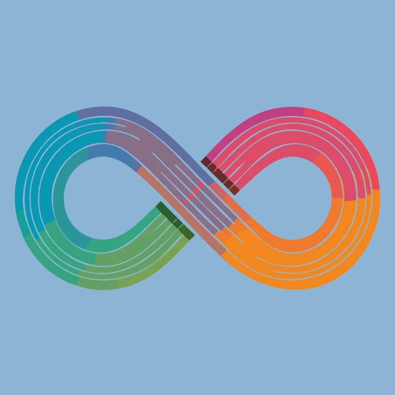 Unendlicher Regenbogen oder doch einfach nur Flow?