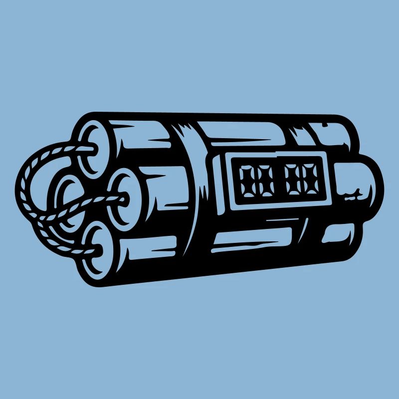 Time Bomb Explosive Dynamite