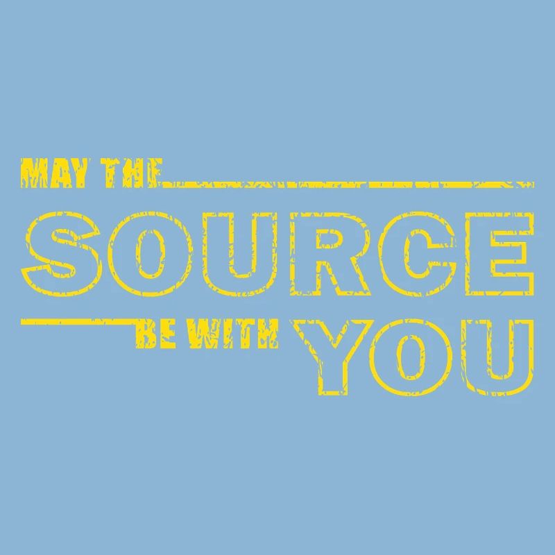 Que la source soit avec vous – Geek Tee