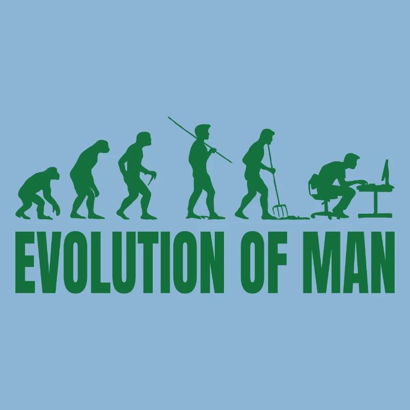 Evolution of Man Programmierer IT