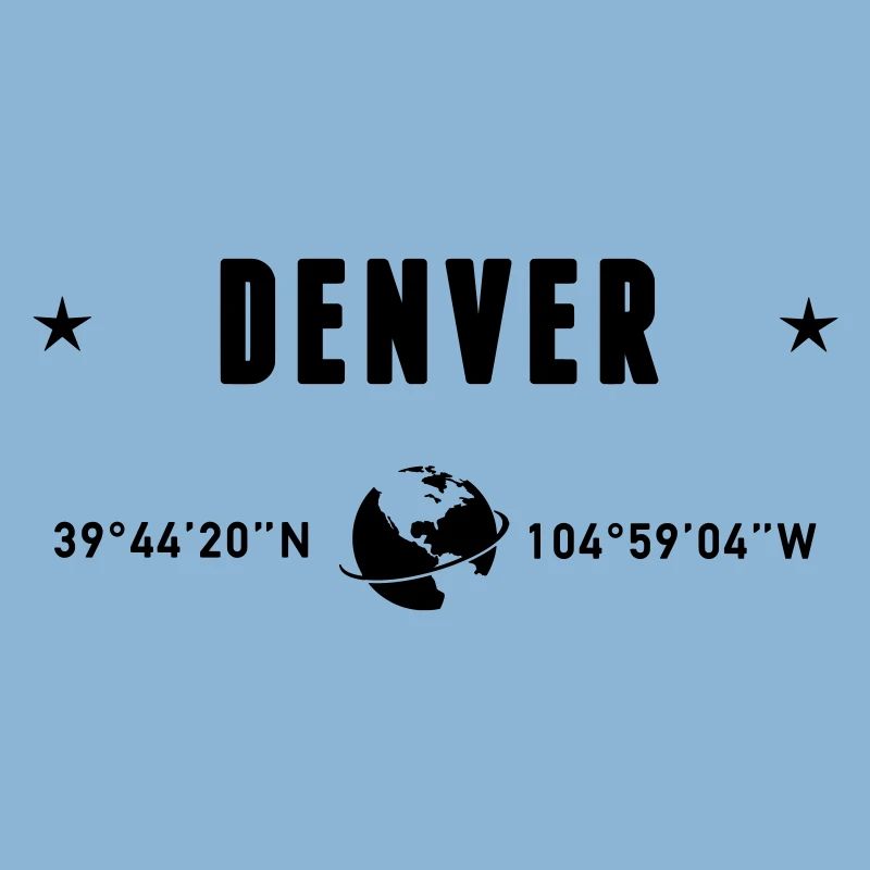 Denver Colorado Coordinates Planet Earth