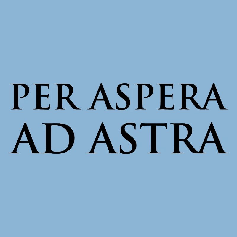 Conception typographique selon Aspera Ad Astra