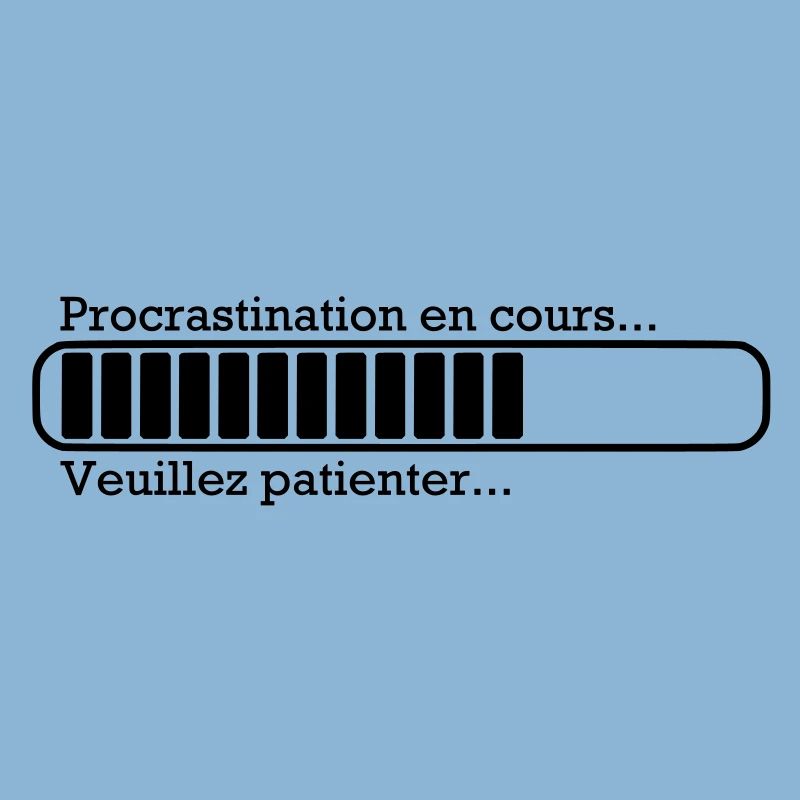 Procrastination in progress ...