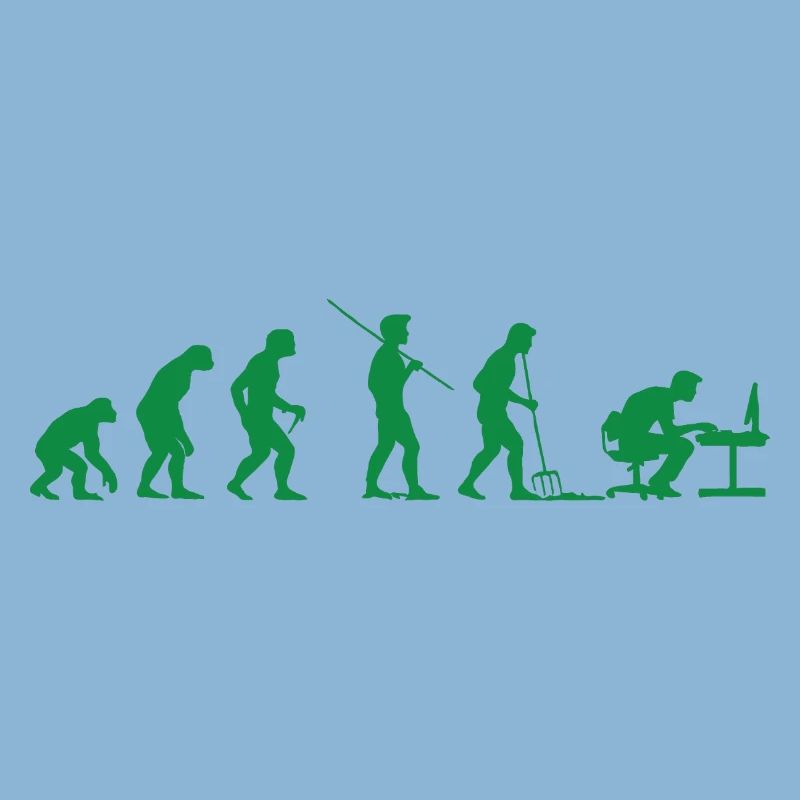 Programmierer Evolution Informatiker Entwickler