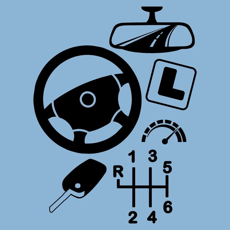 logo Car driving instructor