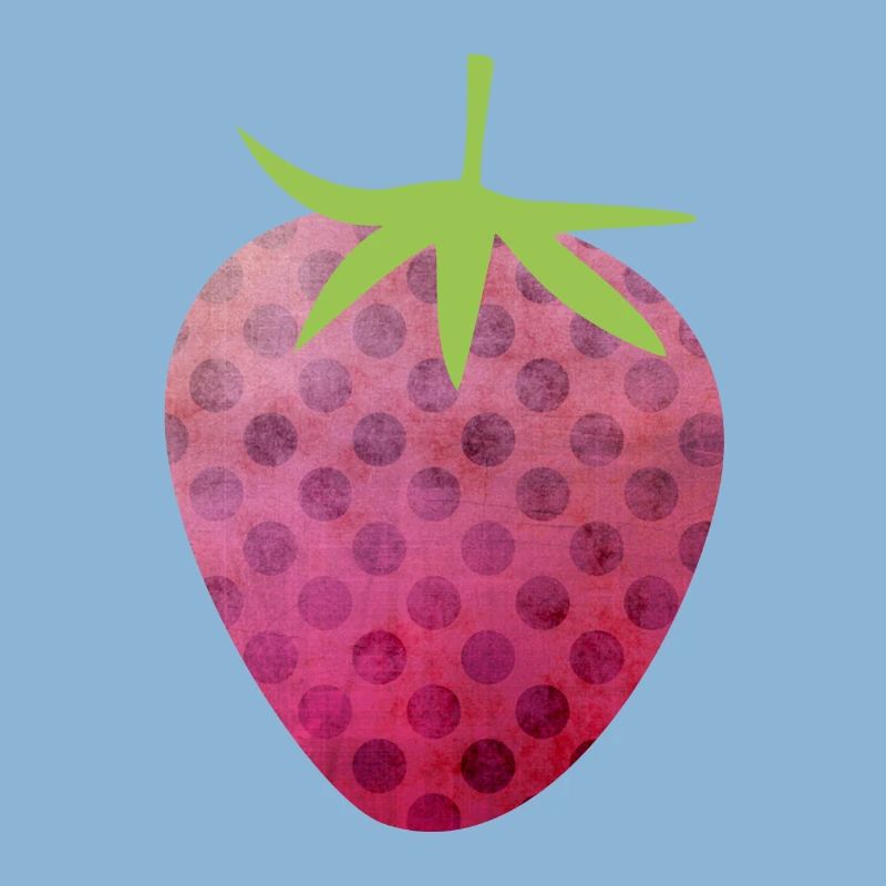 Strawberry Spring Pattern Fruit Spring Pink Fruit